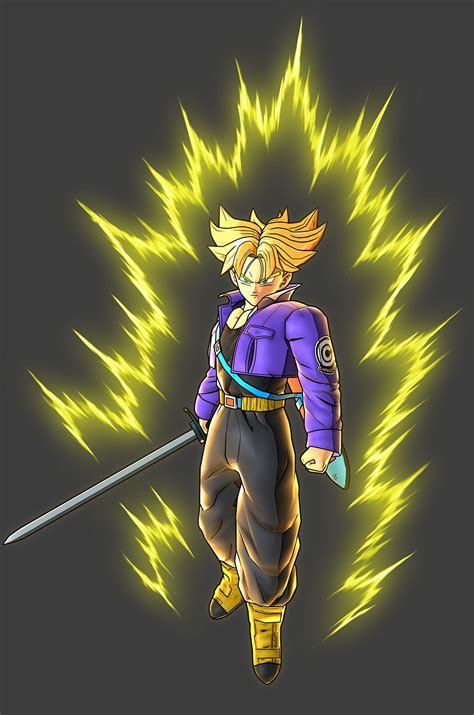 Super Saiyan Future Trunks Art - Dragon Ball Z: Battle of Z Art Gallery