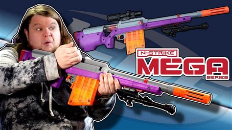 The NERF MEGA Sniper Rifle that scares me...😨 - YouTube