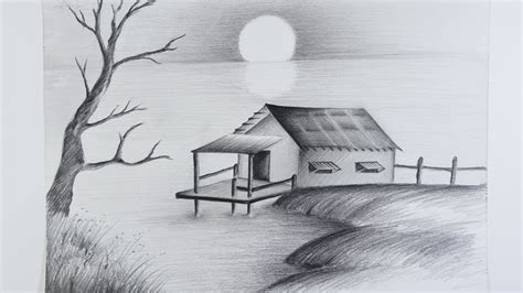 Share more than 84 simple landscape sketch latest - in.eteachers