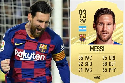 Lionel Messi leads FIFA 21 ratings with THREE Liverpool players named in top 10