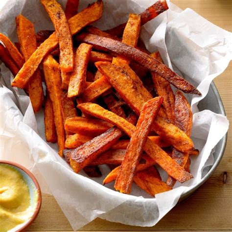 Baked Sweet Potato Fries Recipe | Taste of Home