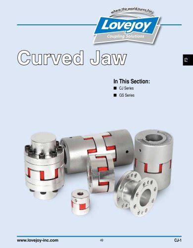 Curved Jaw Coupling Catalogue - Catalog Library