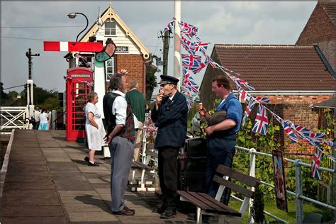 Lincolnshire Cam: Lincolnshire Wolds Railway, 1940's Re-Enactment.