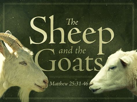 Sheep and Goats (November 18th, 2018) – Ebenezer Baptist Church