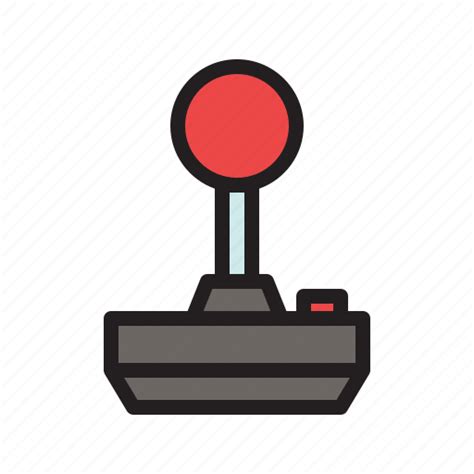 Colored, game, games, joystick, retro, vintage icon - Download on Iconfinder