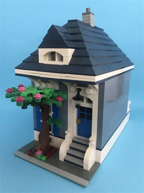 Sand Blue Shotgun House 01 | Lego house ideas, Lego creative, Lego projects