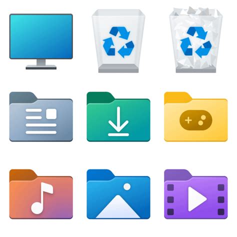 Windows 10 new official icons pack [download link in comments] : r/Windows10