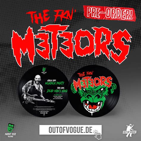 Mutant Rock Records: New THE METEORS picture vinyl-single