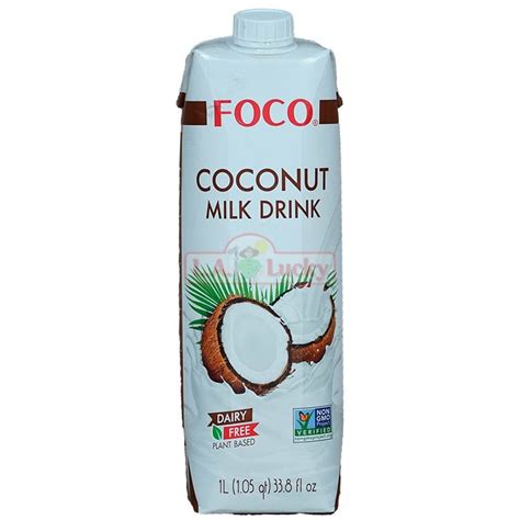 FOCO UHT COCONUT MILK 1LT – LA LUCKY IMPORT EXPORTS