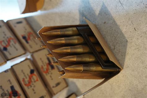 Steyr model M95 8x56R Ammo Nazi marked 1938 manufacture 160 rounds on ...