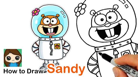 How to Draw Sandy SpongeBob SquarePants