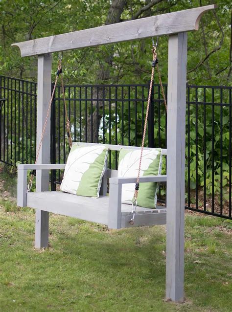 How to Build a Porch Swing Stand & How to Hang a Porch Swing