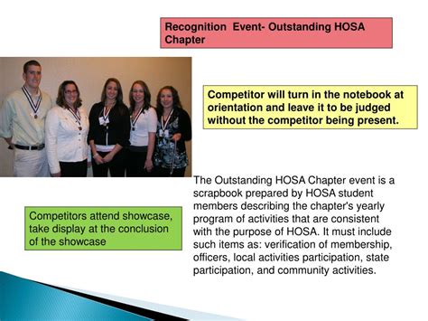 PPT - HOSA Competitive Events 2010!! “Behind the Scenes” PowerPoint Presentation - ID:1305266