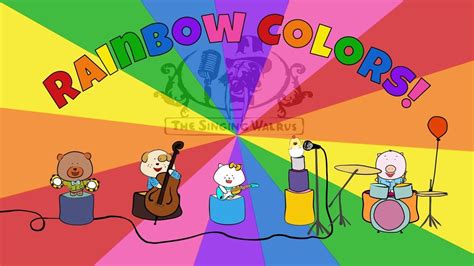 Rainbow Colors Song | Colors Song for Kids | The Singing Walrus Chords ...