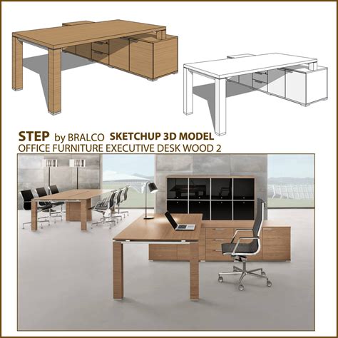 SKETCHUP TEXTURE: FREE SKETCHUP 3D MODEL OFFICE FURNITURE