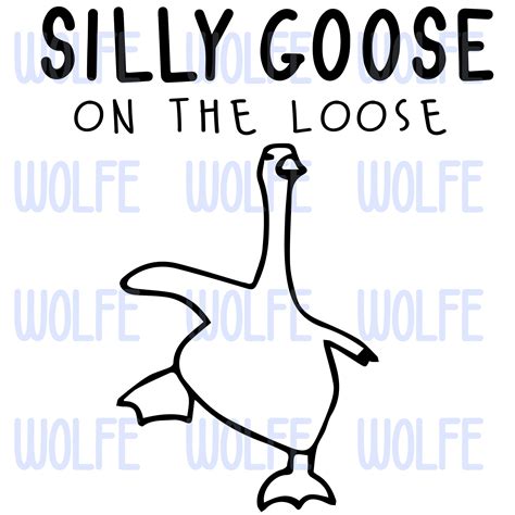 Goose Svg Png Dxf Goose Svg Silly Goose Etsy | The Best Porn Website