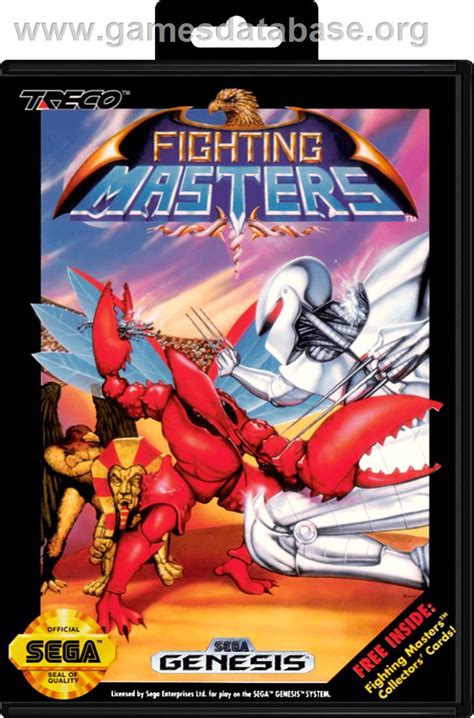 Fighting Masters - Sega Genesis - Games Database