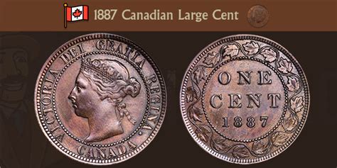 1887 Canadian Large Cent Value - CoinTrackers.com