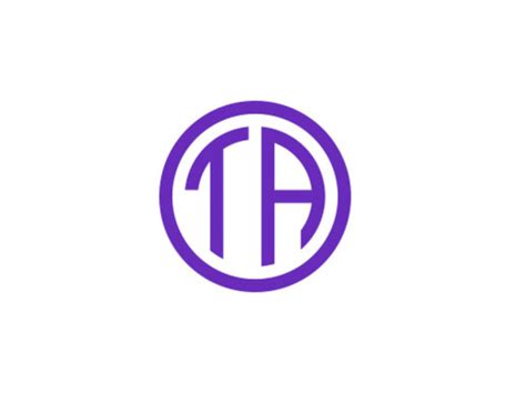 TA Monogram logo design by xcoolee on Dribbble