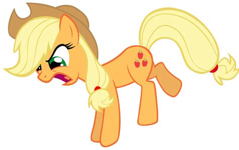 Applejack Angry Vector