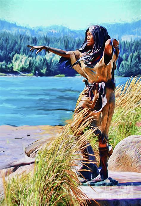 Sacagawea Photograph by Flamingo Graphix John Ellis