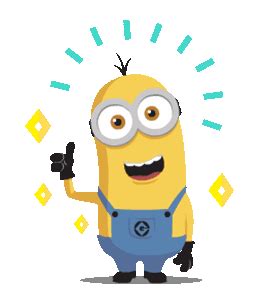 Minion | cute, gif 和 yellow | Minions animation, Cute gif, Minion gif