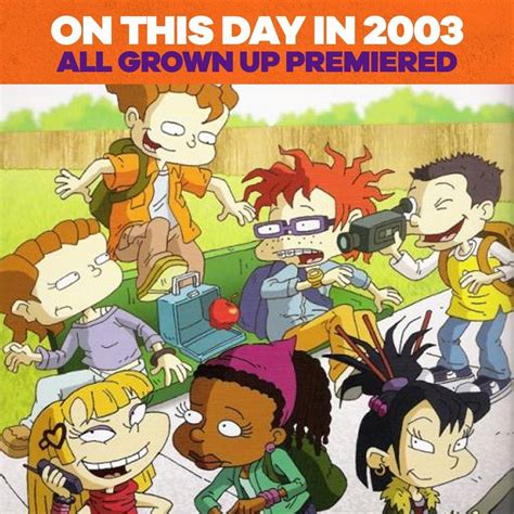 NickALive!: On This Day in 2003 | Rugrats: All Grown Up Premiered on ...