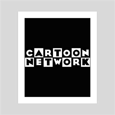 Classic 90s Cartoon Network Logo , an art print by Carlos Arocho - INPRNT