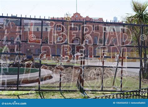 Protest in Plaza De Mayo, Buenos Aires, Argentina Editorial Stock Photo - Image of freedom ...