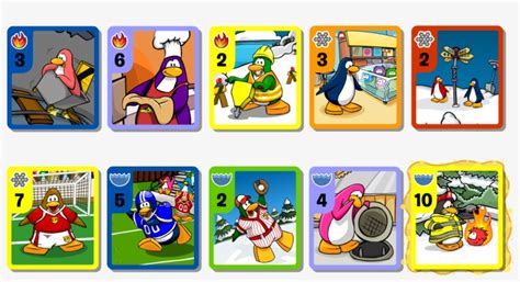 Starter Deck Cards - Club Penguin Card Jitsu Cards PNG Image | Transparent PNG Free Download on ...