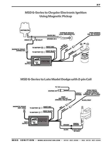 Msd Ignition Wire Diagram