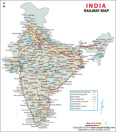 India train rail maps