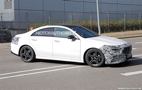 2024 Mercedes-Benz CLA-Class Shooting Brake spy shots: Updated compact wagon spotted