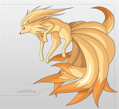 Ninetales. by moxie2D on deviantART | Dog pokemon, Nine tails pokemon, Pokemon drawings