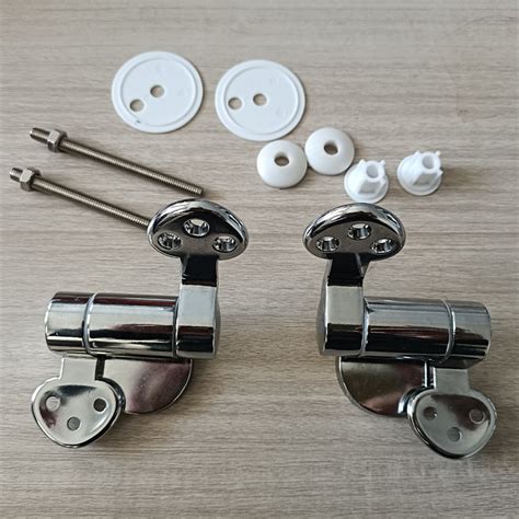 Slow Close Stainless Attachment for Toilet Seat Soft Close Zinc Alloy Toilet Seat Hinges - China ...