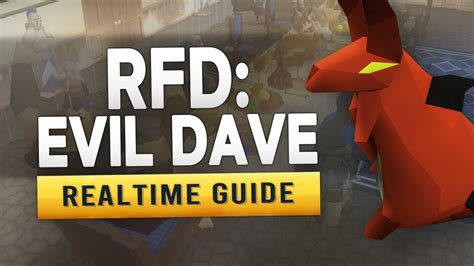 [RS3] Recipe for Disaster: Freeing Evil Dave – Realtime Quest Guide ...