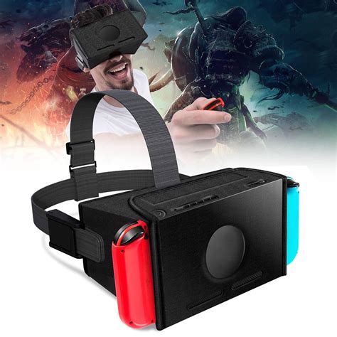 VR Headset for Nintendo Switch, TSV [Hollow Design] 3D Virtual Reality ...