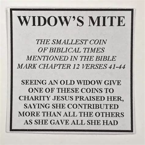 Widow's Mite Coin - Old Pueblo Coin