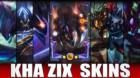 KHA'ZIX SKINS 2022 | All Kha Skins Including Odyssey Kha'Zix - YouTube