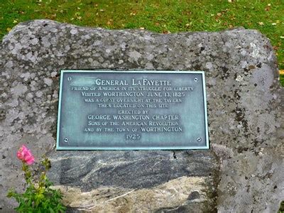 General LaFayette's Visit - Worthington, MA - Massachusetts Historical ...