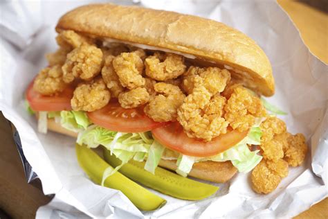 Fried Shrimp Po' Boy Sandwich Recipe