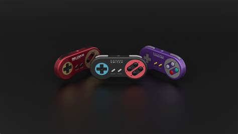 Three assorted-colored Nintendo Switch controller, video games ...