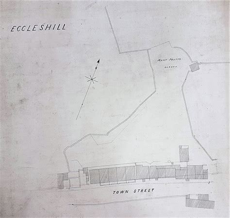 Town Street, Eccleshill c.1840 – Bradford and District Libraries Map Collections