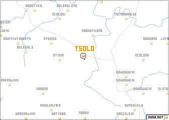 Tsolo (South Africa) map - nona.net