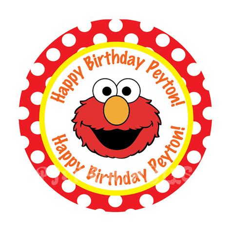 Elmo Printable Cupcake Toppers - ClipArt Best