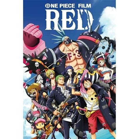 One Piece Movie - Full Crew Red - Poster Emporium