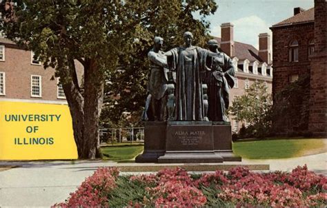 The Alma Mater Statue, University of Illinois Urbana, IL