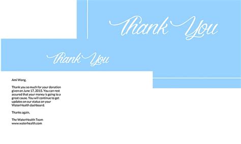 Thank You Postcard Template | Lob Blog