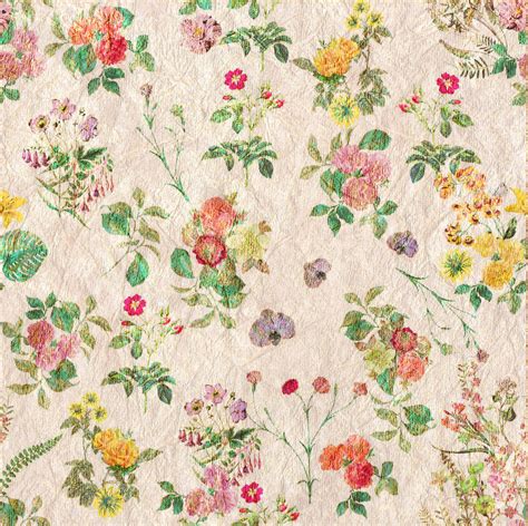 Vintage Floral Wallpaper Pattern : Desktop Wallpaper Patterns ·① ...