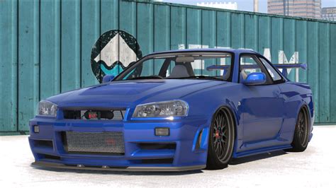 Nissan Skyline GT-R34 Z-Tune [Add-On / FiveM / Tuning] 1.0 – GTA 5 mod